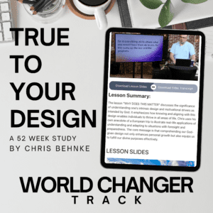 True To Your Design - WORLD CHANGERS